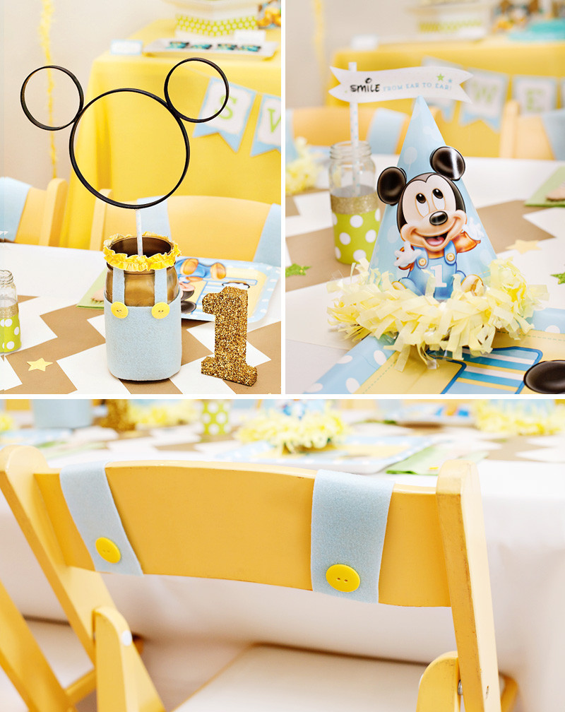 1st Birthday Party Theme
 Creative Mickey Mouse 1st Birthday Party Ideas Free