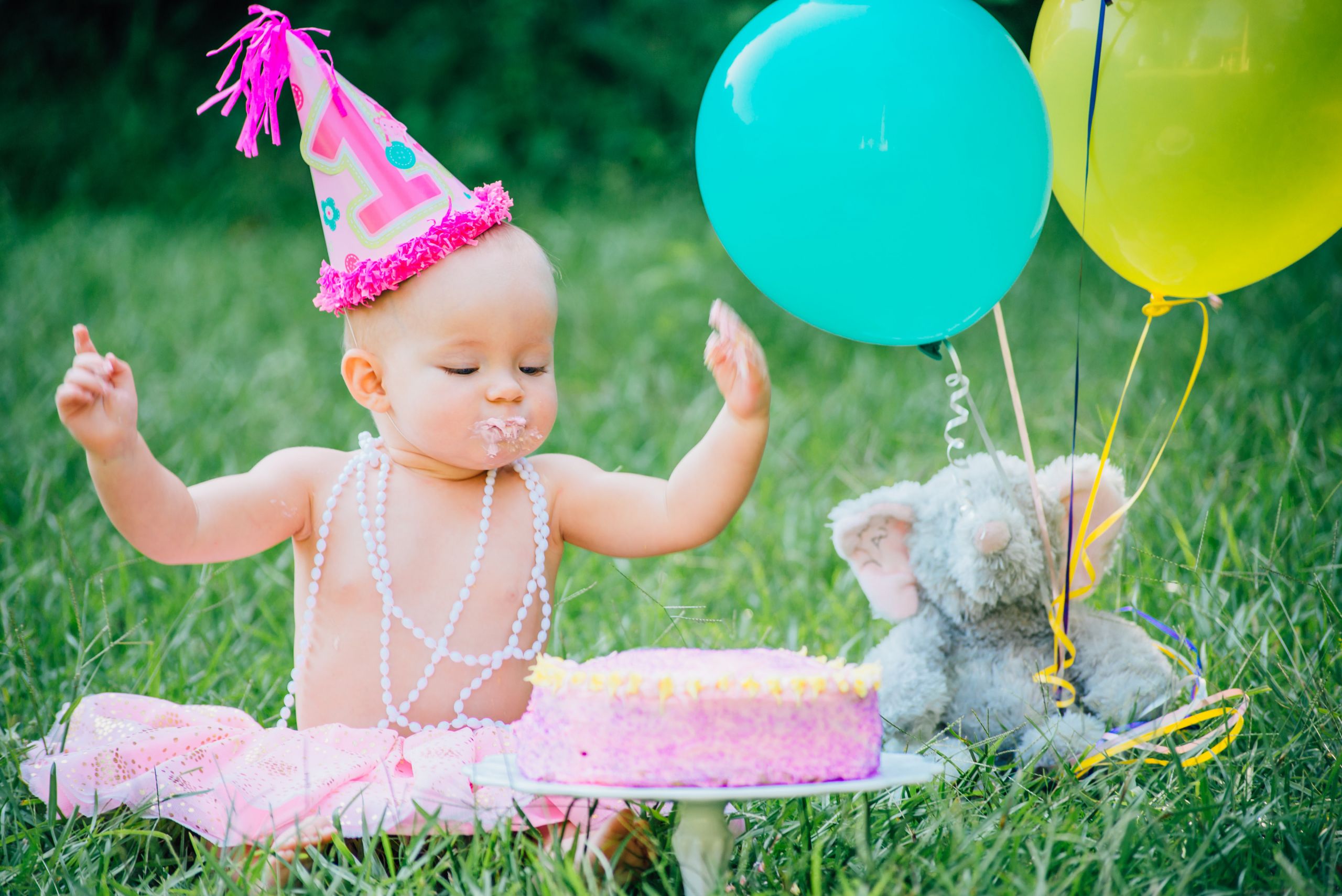 1st Birthday Smash Cake
 Baby s 1st Birthday Cake Ashley Sweeney RD