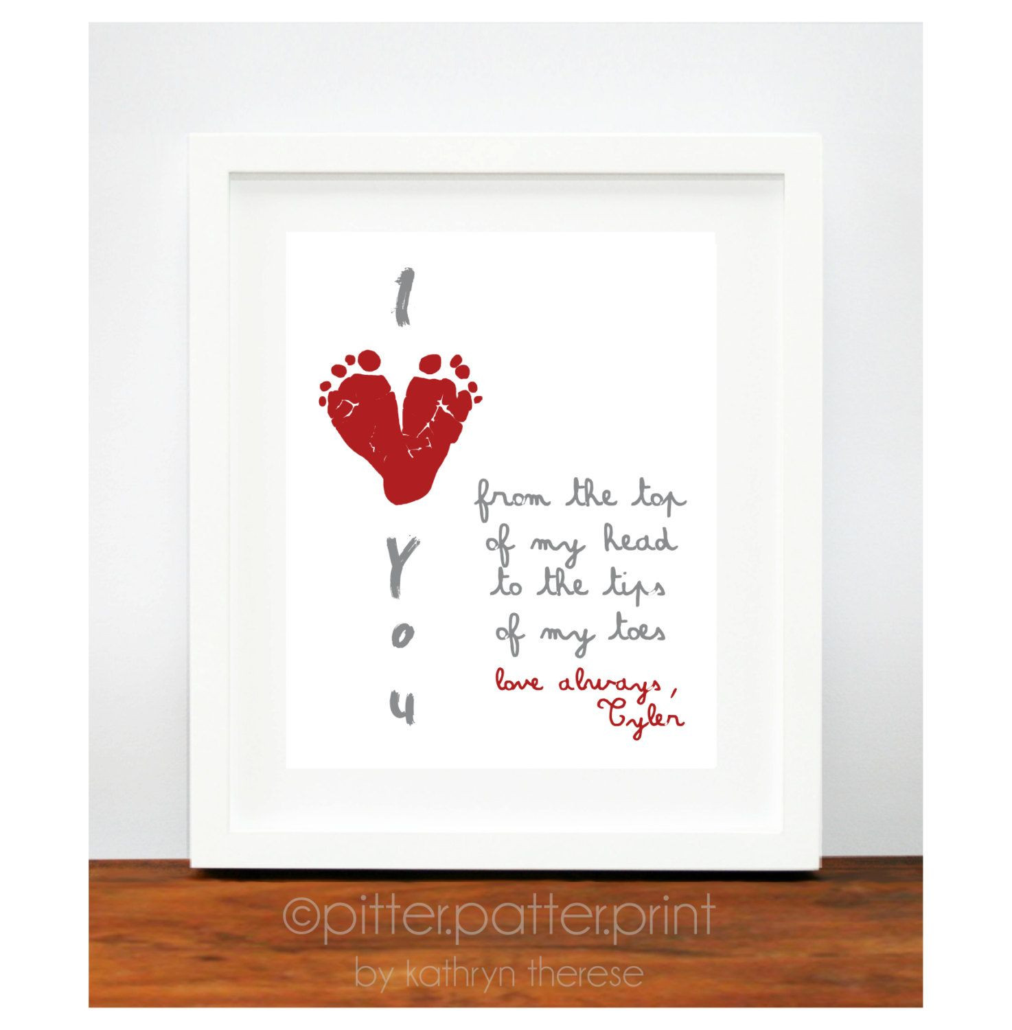 1St Father'S Day Gift Ideas From Baby
 Valentines Day Gift for New Dad from Baby s First