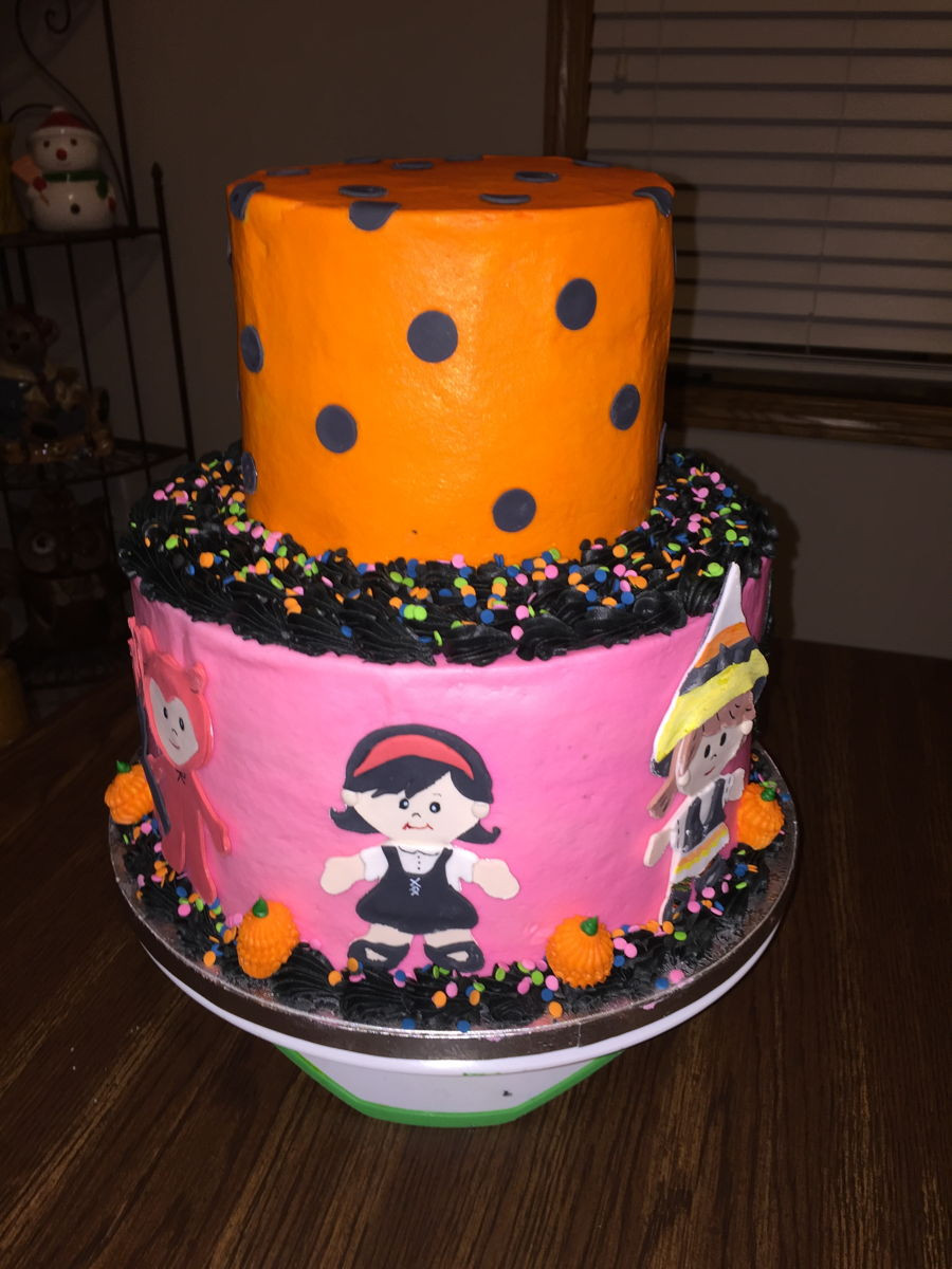 2 Tier Birthday Cakes
 2 Tier Halloween Birthday Cake CakeCentral