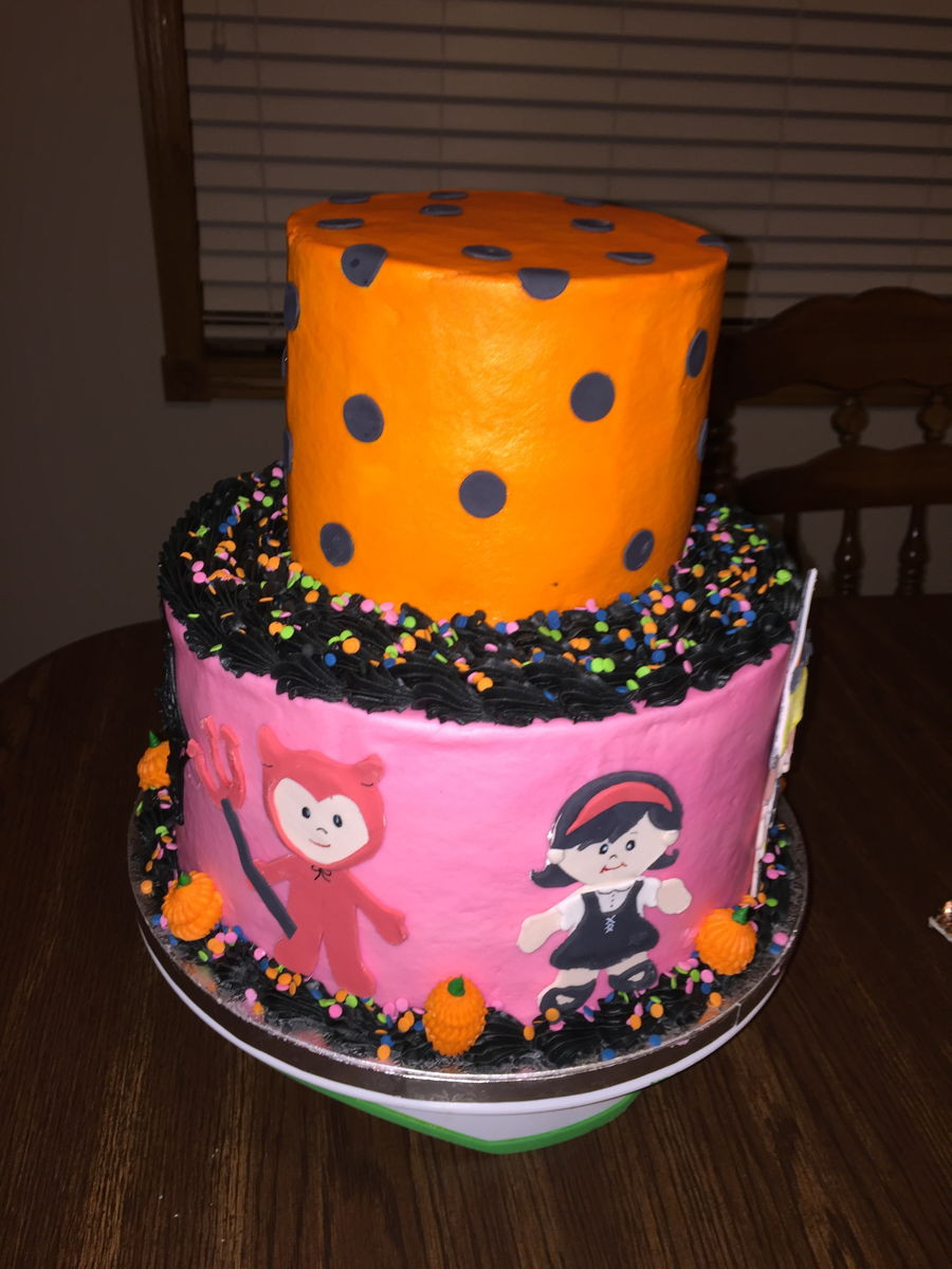 2 Tier Birthday Cakes
 2 Tier Halloween Birthday Cake CakeCentral