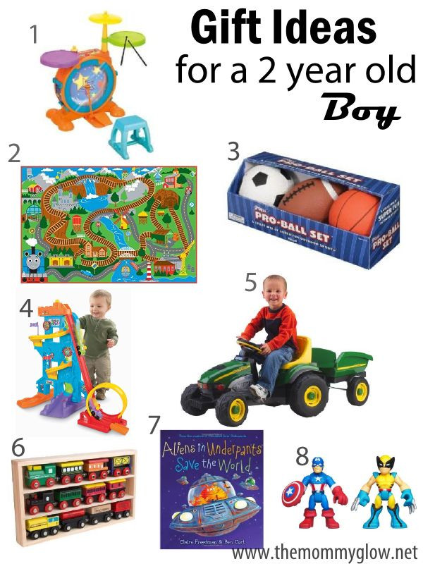 2 Year Old Boy Birthday Gifts
 The Mommy Glow Gift Ideas for a 2 year old boy