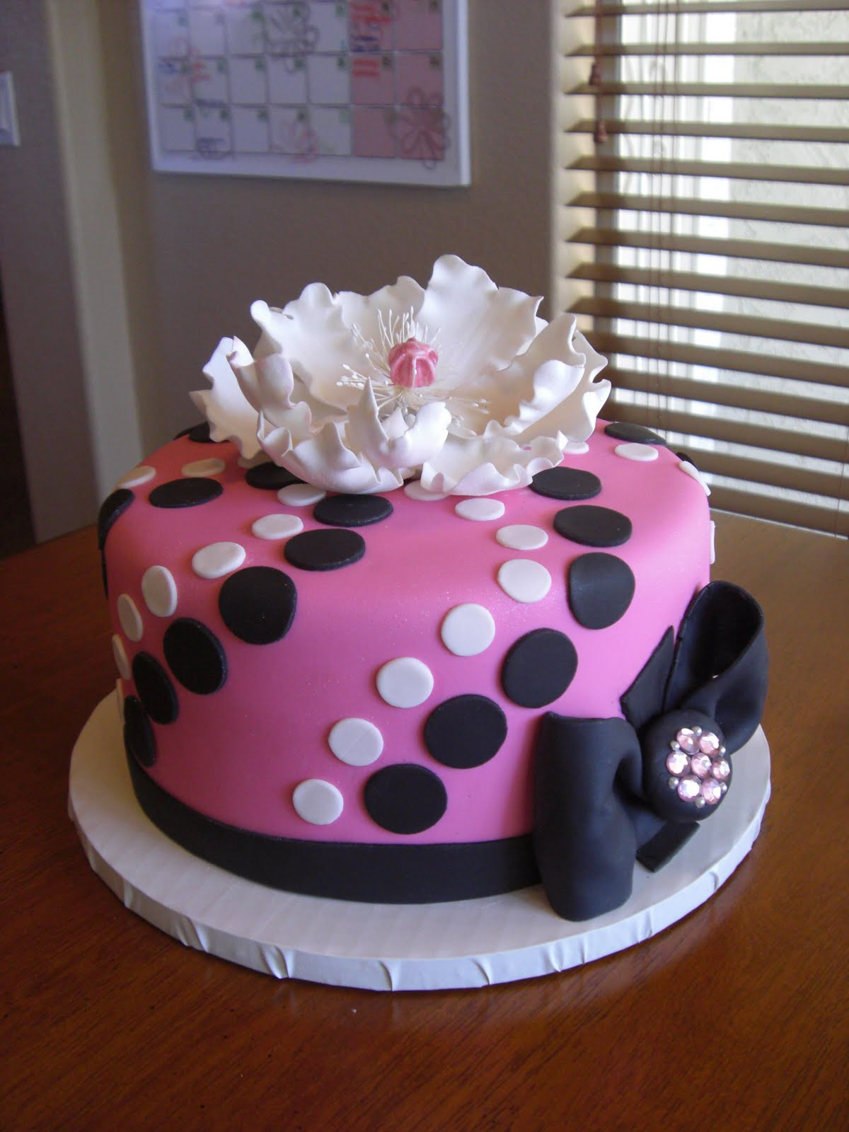 20th Birthday Cake Ideas
 The Cake Shoppe Polka Dots
