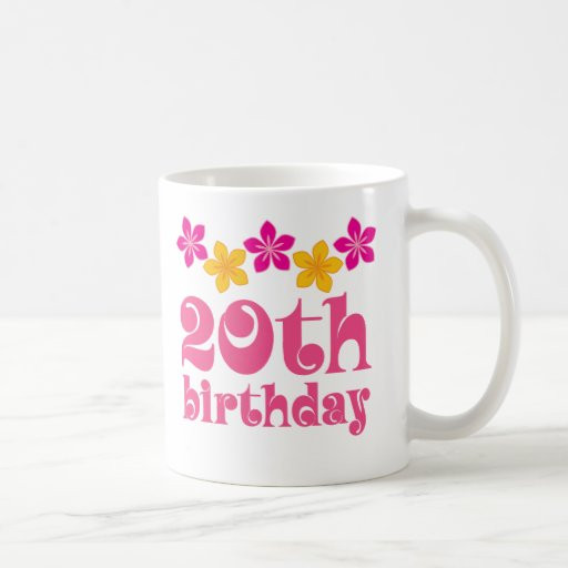 20th Birthday Gift Ideas
 20th Birthday Gift Ideas Classic White Coffee Mug