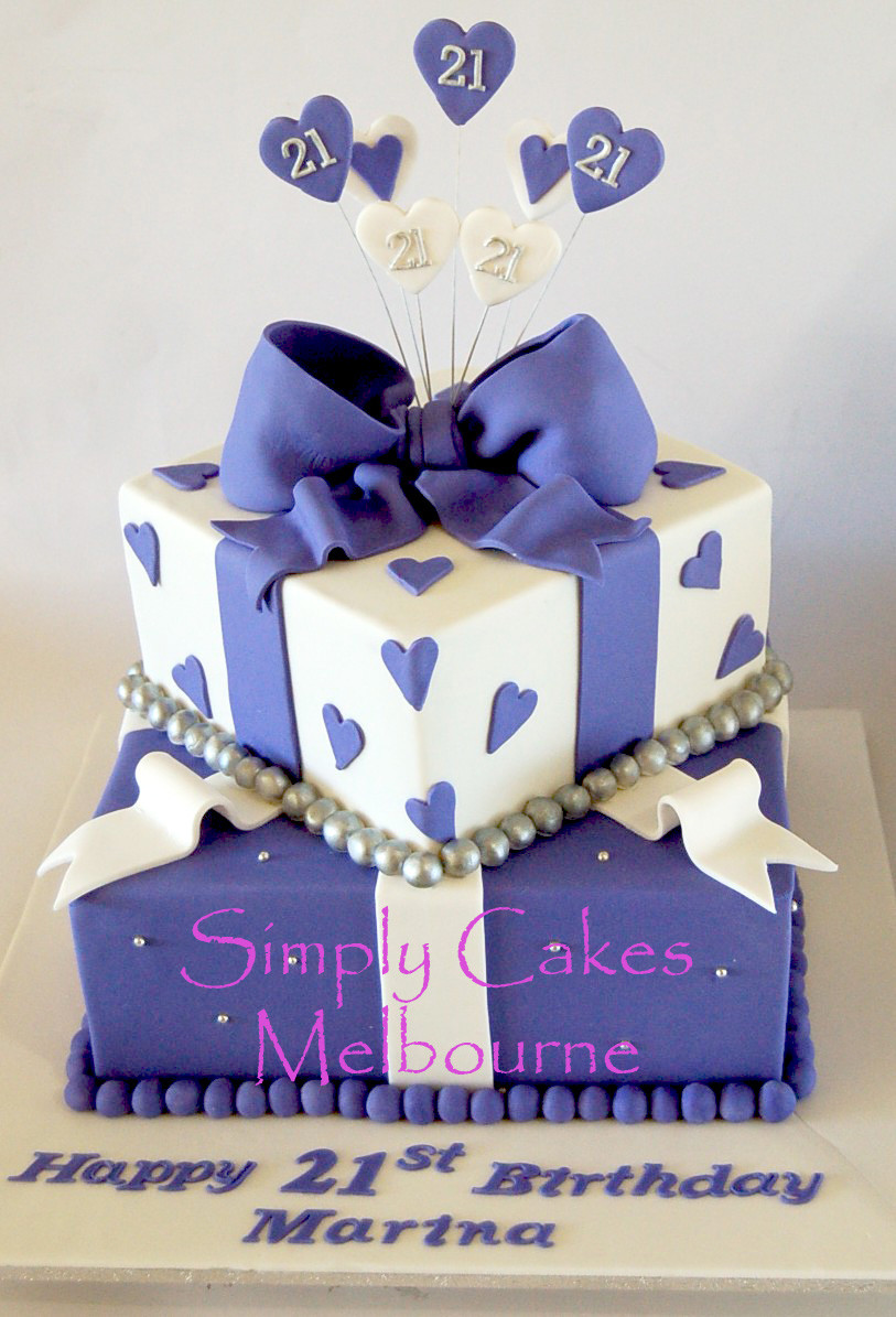 21 Birthday Cakes
 Simply Cakes Melbourne 21 st birthday cake