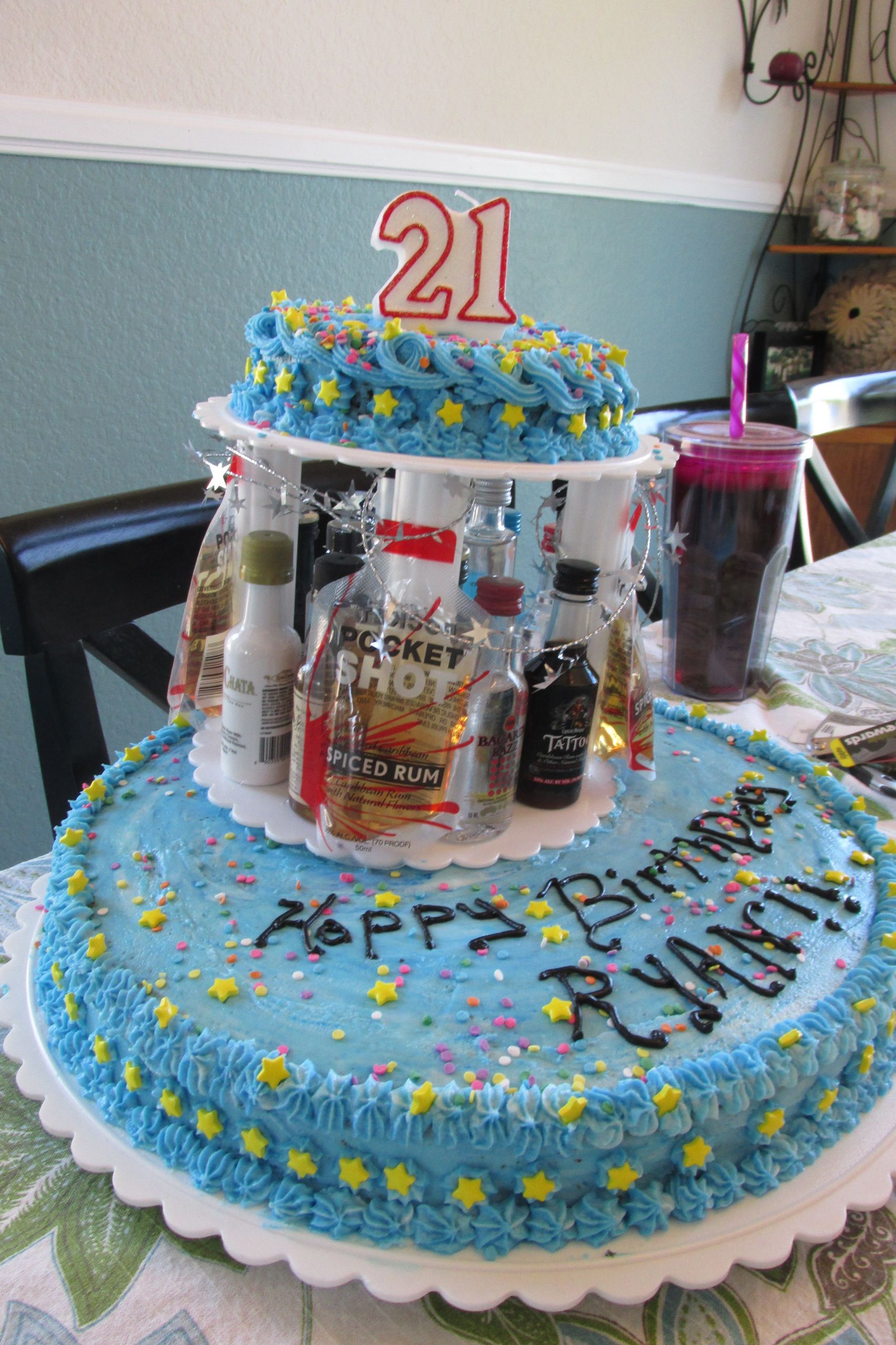 21st Birthday Cake Ideas
 Happy 21st Birthday Cake