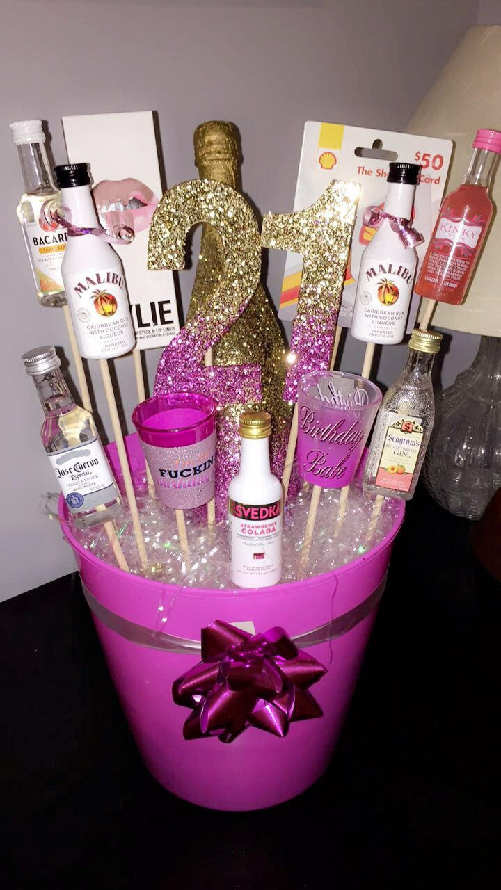 21st Birthday Gift Basket
 21st Birthday Gift Baskets Gift Ftempo
