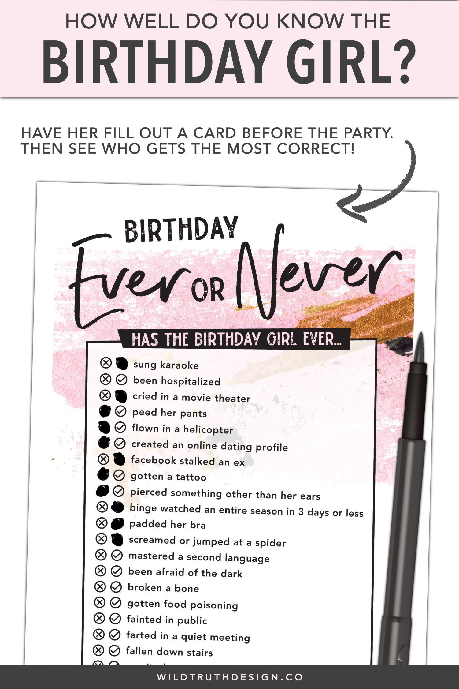 21st Birthday Party Games
 Pin on Printable Party Games