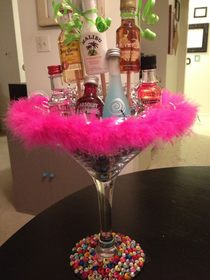 21st Birthday Party Themes
 89 best images about Bedazzled Booze Bottles and other DIY