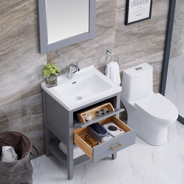 24 Inch Bathroom Vanity Combos
 Shop for F&R 24 Inch Bathroom Vanity and Sink bo with