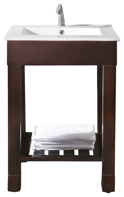 24 Inch Bathroom Vanity Combos
 Loft 24 in Vanity bo Contemporary Bathroom