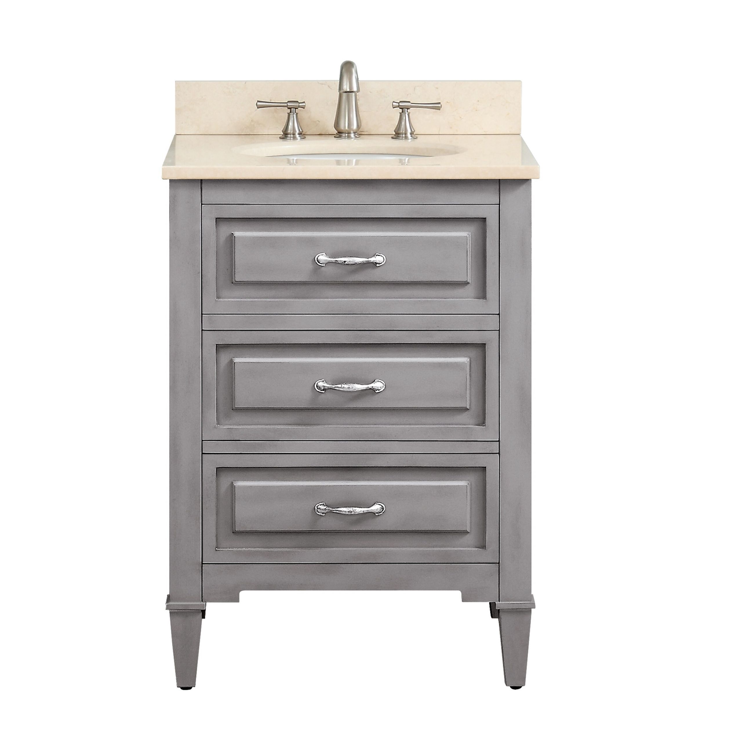 24 Inch Bathroom Vanity Combos
 AVANITY Kelly 24 inch Vanity bo in Grayish Blue with