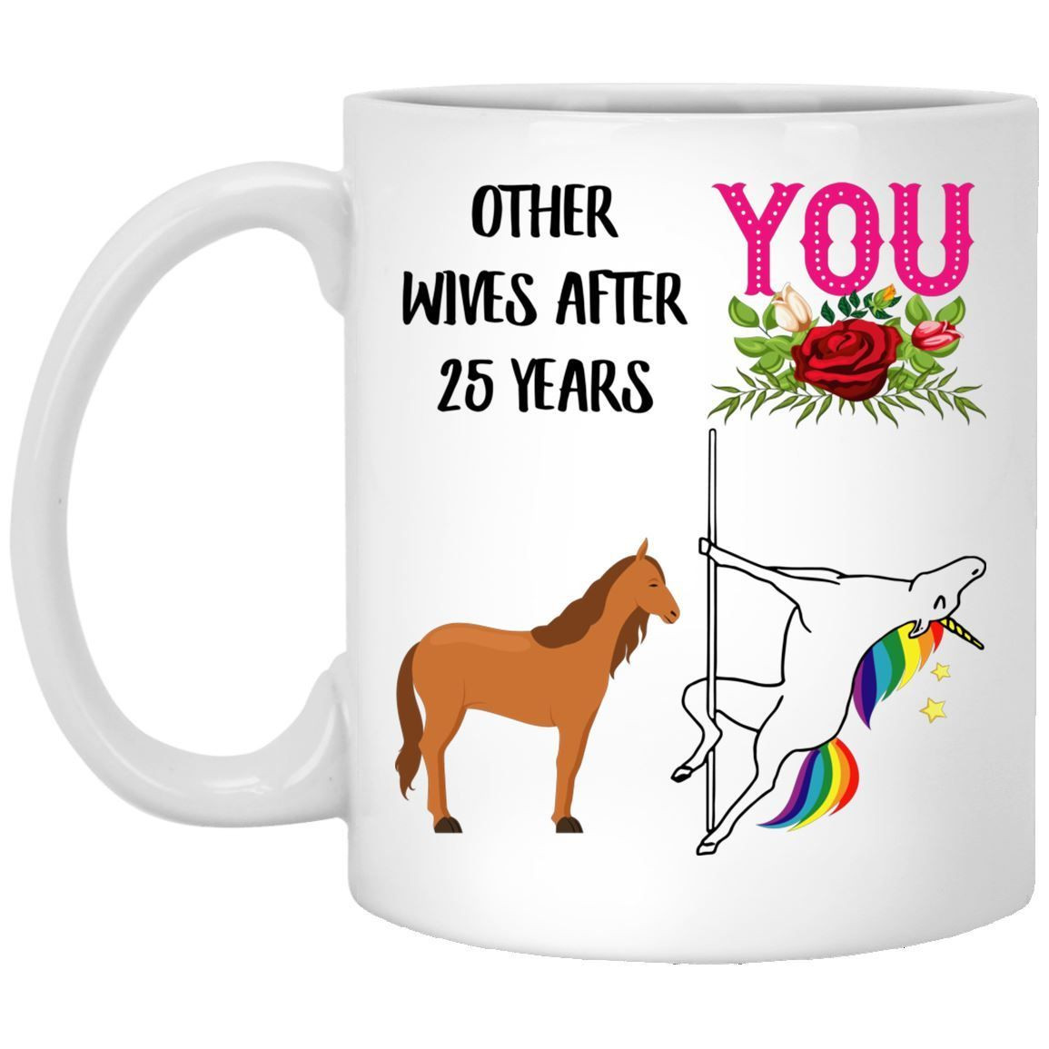 25 Year Anniversary Gift Ideas For Her
 25 Years Wedding Anniversary Gift Ideas For Her Mug