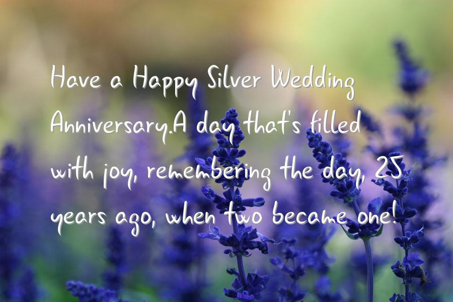 25 Years Of Marriage Quotes
 Happy 25th Wedding Anniversary Wishes