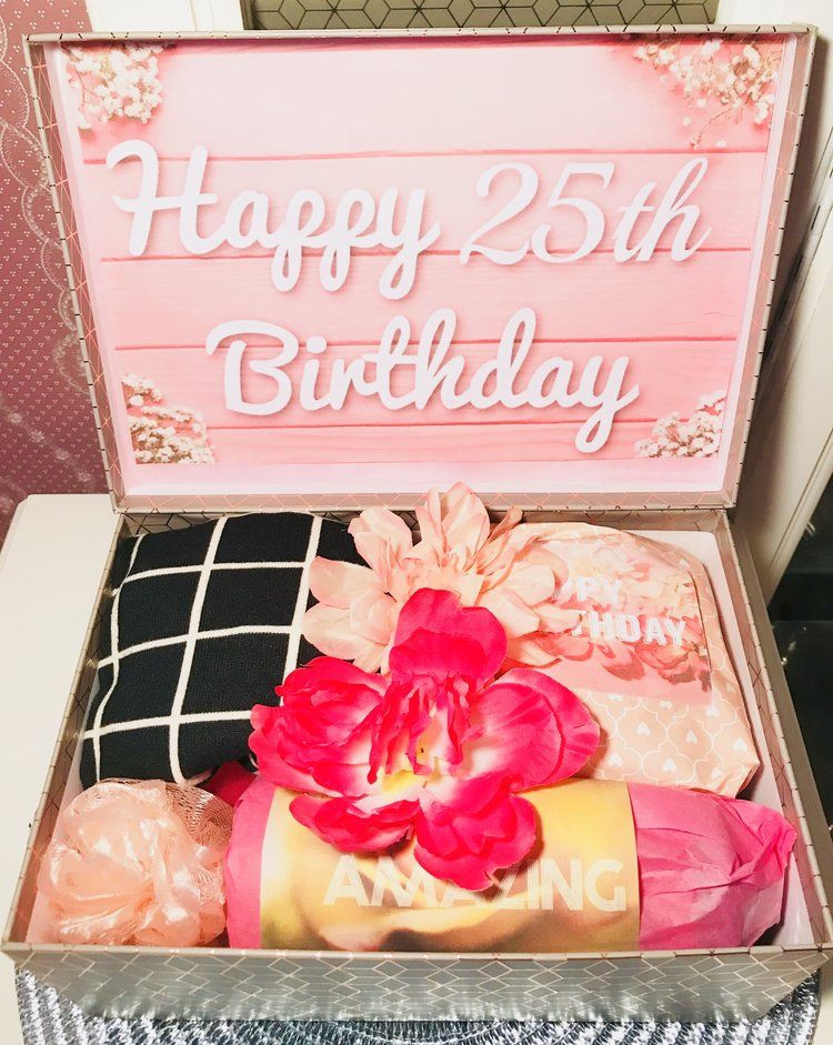 25th Birthday Gift Ideas For Best Friend
 25th Birthday YouAreBeautifulBox Care Package for