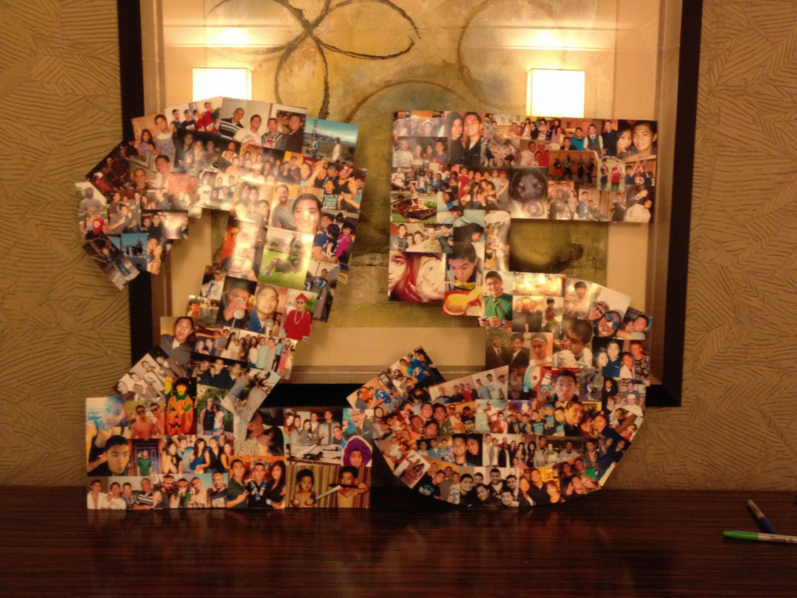 25th Birthday Gift Ideas For Best Friend
 A 25 picture collage for the boyfriends 25th birthday