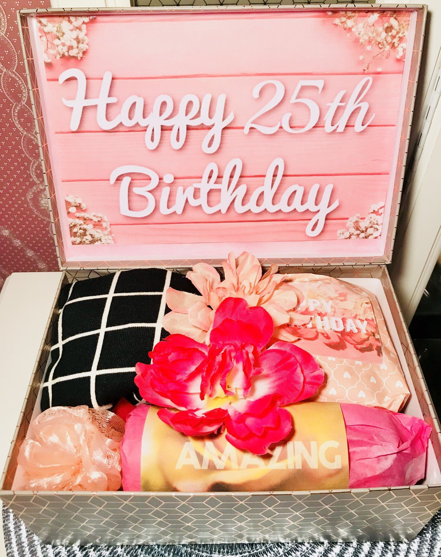 25th Birthday Gift Ideas For Best Friend
 25th Birthday YouAreBeautifulBox Care Package for