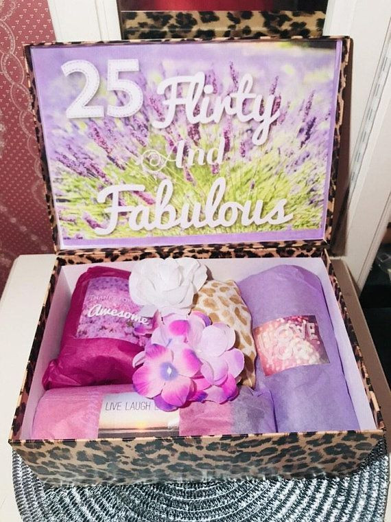 25Th Birthday Gift Ideas For Her
 25th Birthday YouAreBeautifulBox 25 Birthday Girl 25th