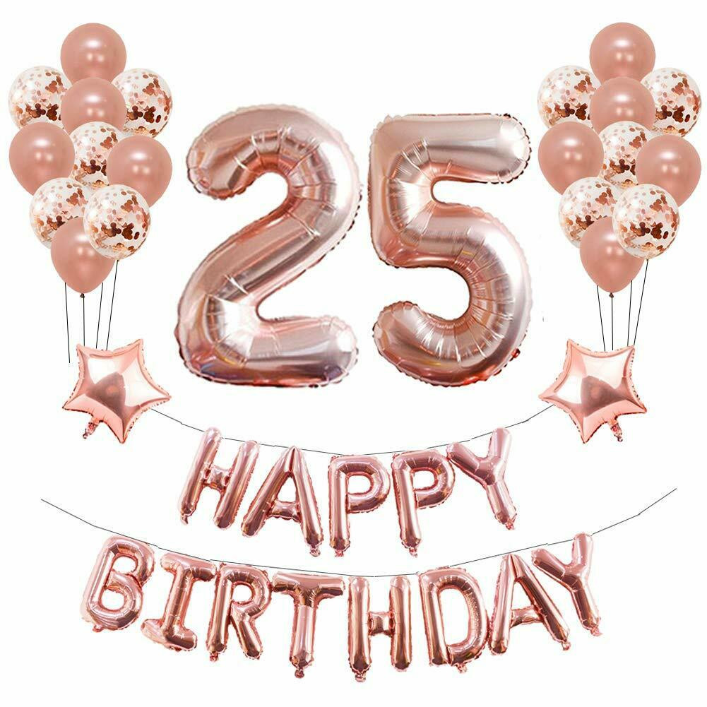 25th Birthday Party Decorations
 25th Birthday Party Decorations Decorations Banner