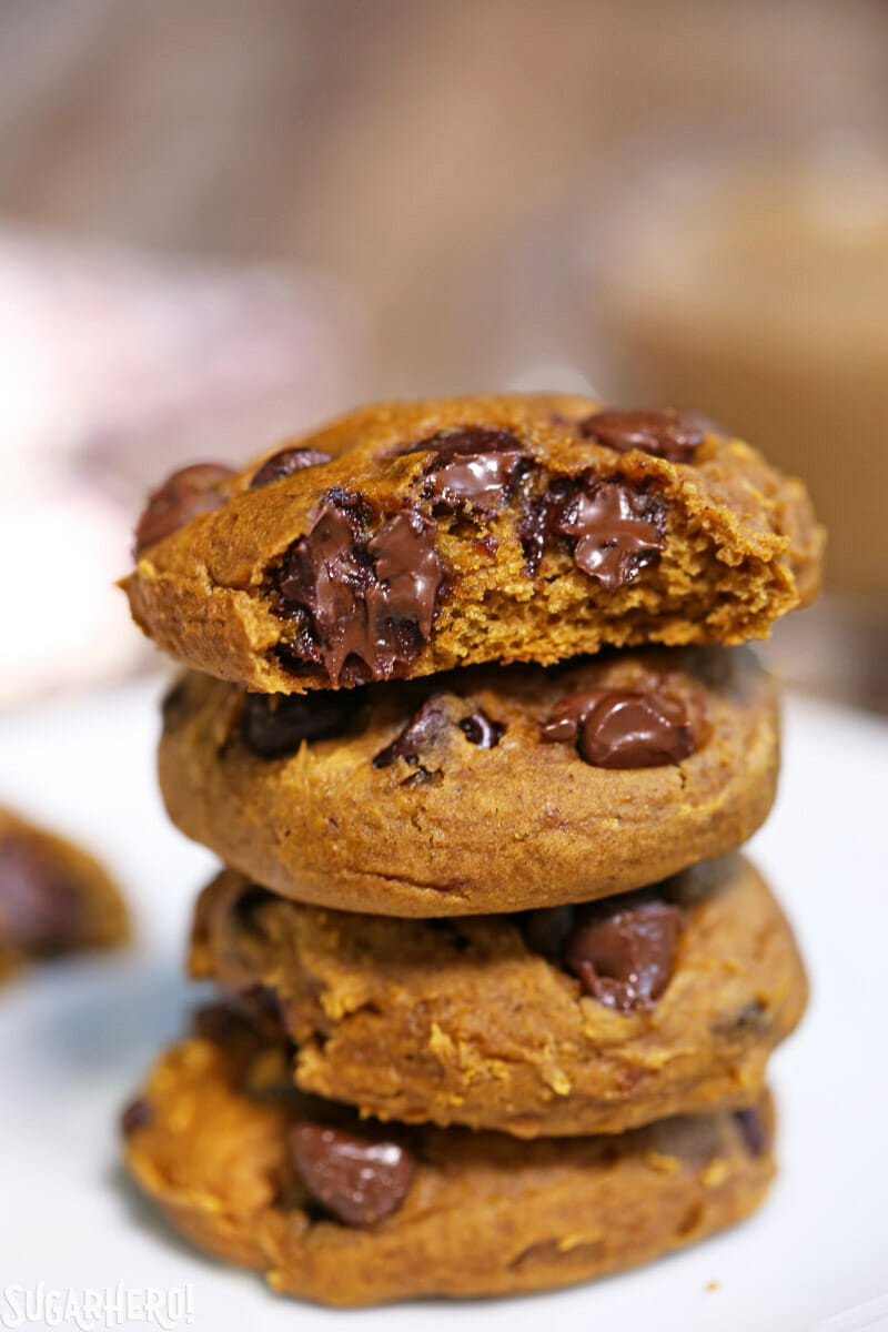 3 Ingredient Pumpkin Cookies
 3 Ingre nt Pumpkin Chocolate Chip Cookies SugarHero