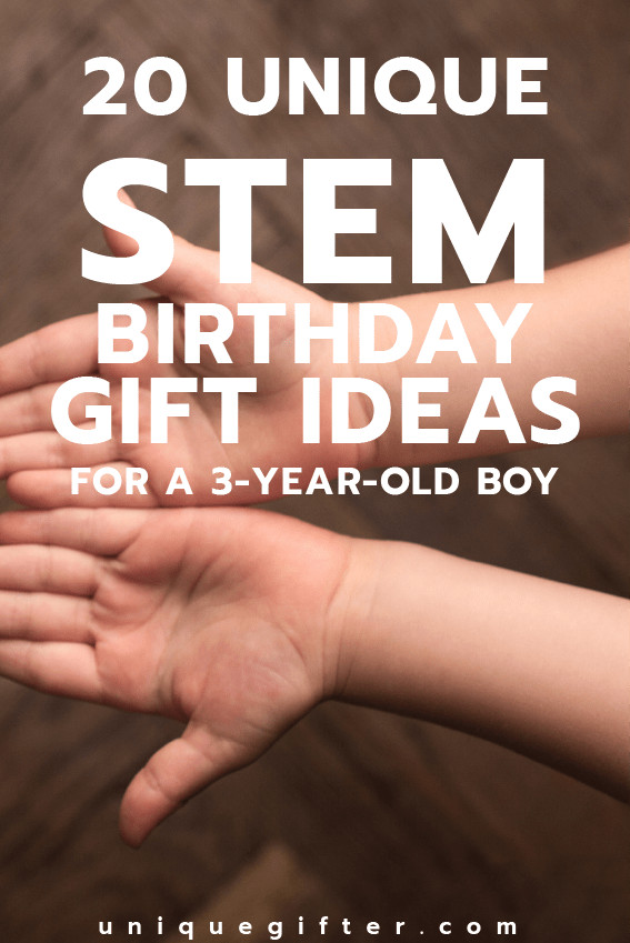 3 Year Old Boy Birthday Gift Ideas
 20 STEM Birthday Gift Ideas for a 3 Year Old Boy Unique