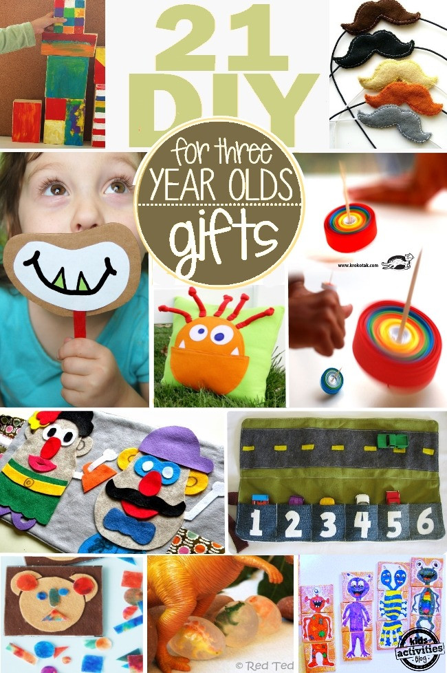 3 Yr Old Birthday Gift Ideas Boys
 21 HOMEMADE GIFTS FOR 3 YEAR OLDS THEY CAN HELP TOO