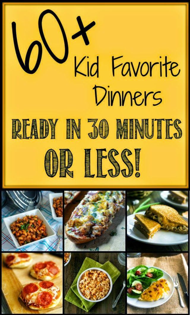 30 Minute Meals Kid Friendly
 30 Minutes Less Kids Favorite Dinners