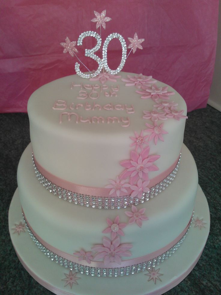 30th Birthday Cake Ideas For Her
 The 284 best 30th Birthday Cakes images on Pinterest