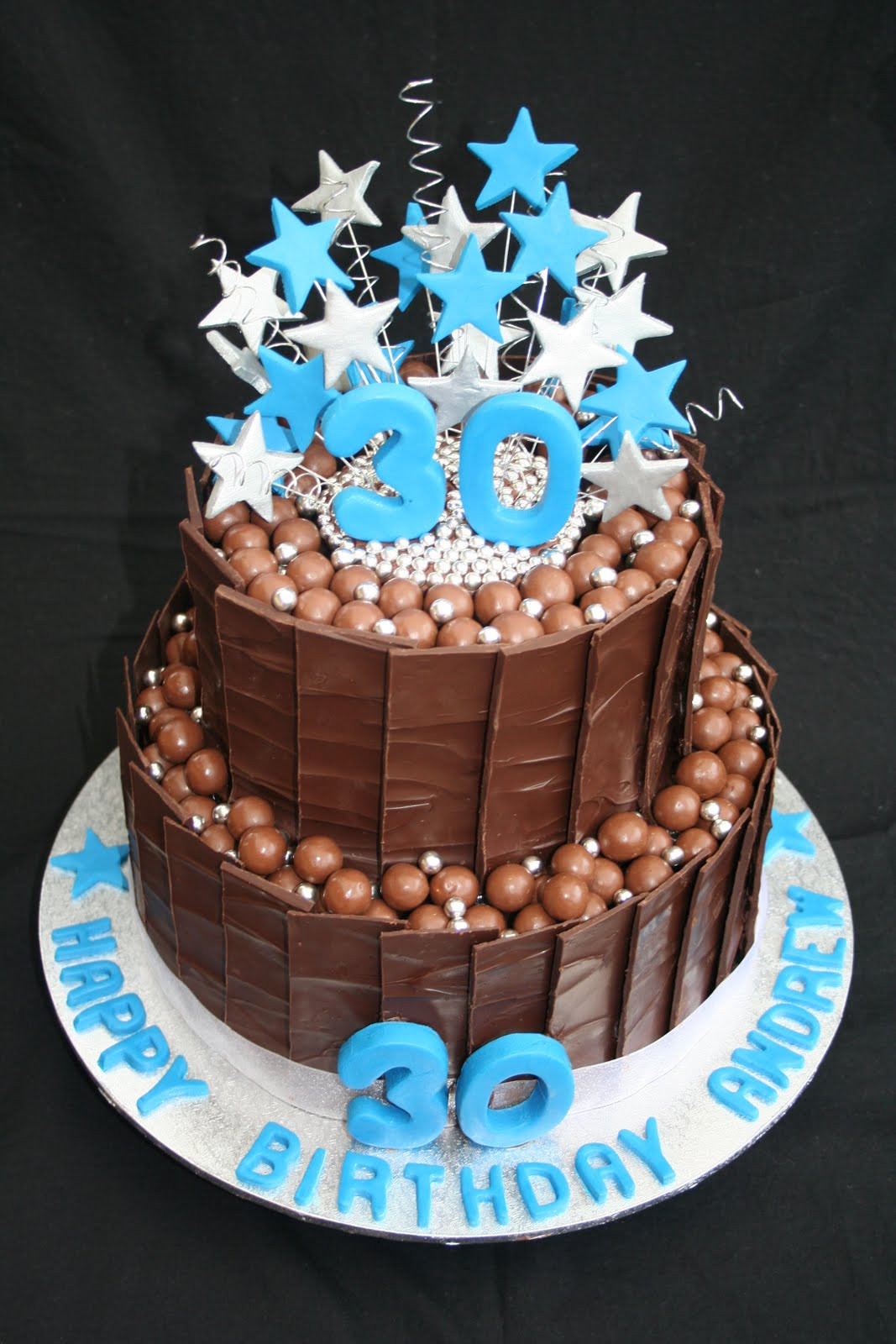 30th Birthday Cakes For Him
 Leonie s Cakes and Parties 30th Birthday Cake