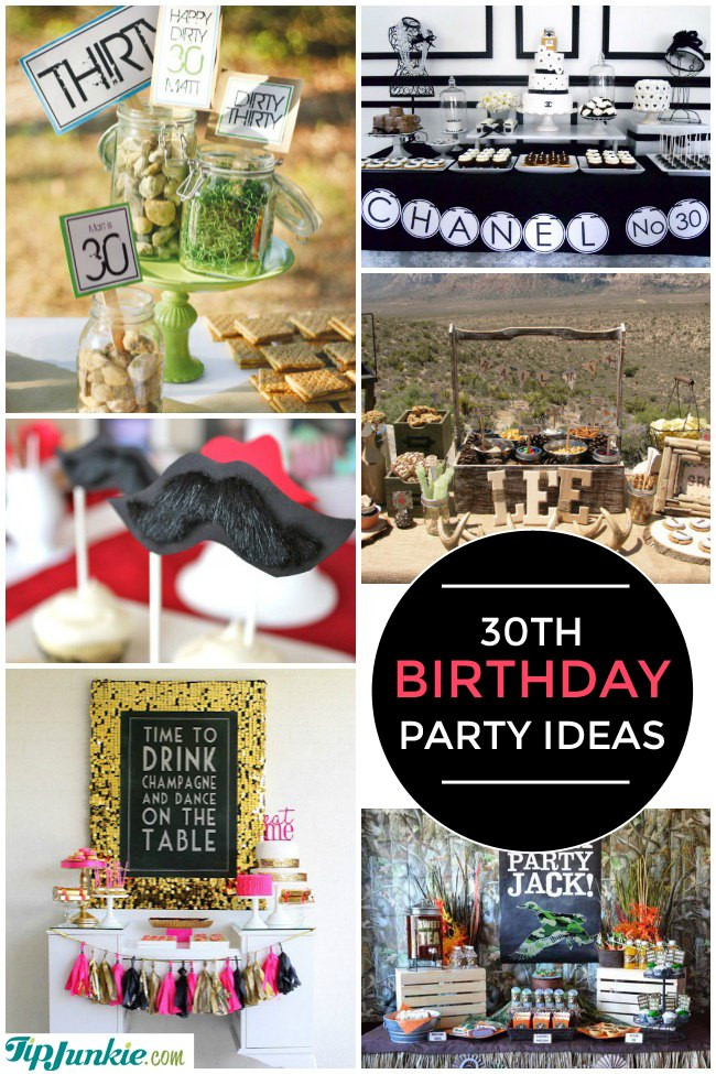 30th Birthday Party Themes For Her
 28 Amazing 30th Birthday Party Ideas also 20th 40th