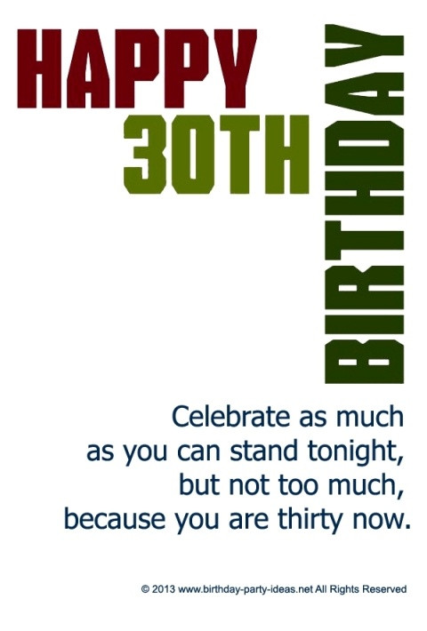 30th Birthday Quote
 15 best images about 30 jaar on Pinterest