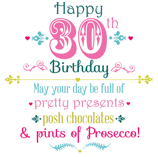 30th Birthday Quote
 80 PERFECT Happy 30th Birthday Wishes & Quotes BayArt