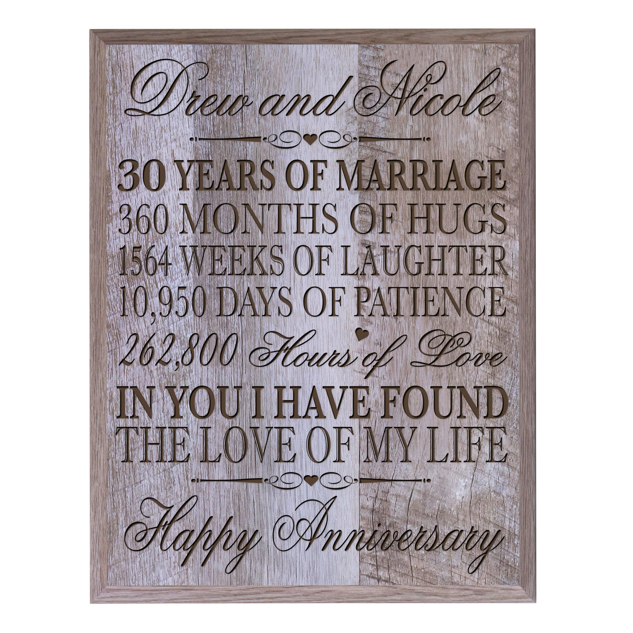 The Best Ideas for 30th Wedding Anniversary Gift Ideas for Couples ...