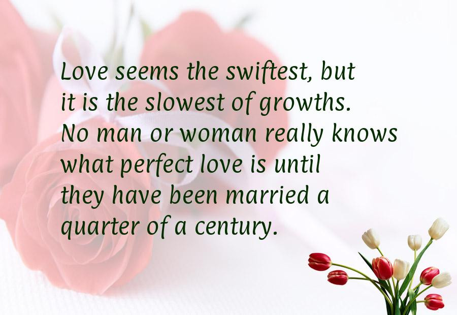 30Th Wedding Anniversary Quotes
 25 Year Wedding Anniversary Quotes