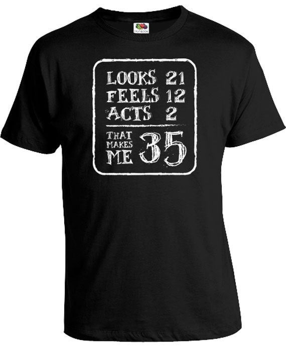 35Th Birthday Gift Ideas For Him
 Funny Birthday Shirt 35th Birthday Gift Ideas For Men Birthday