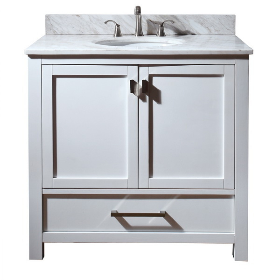 36 Bathroom Vanity Top
 36 Inch Single Sink Bathroom Vanity with Choice of Top