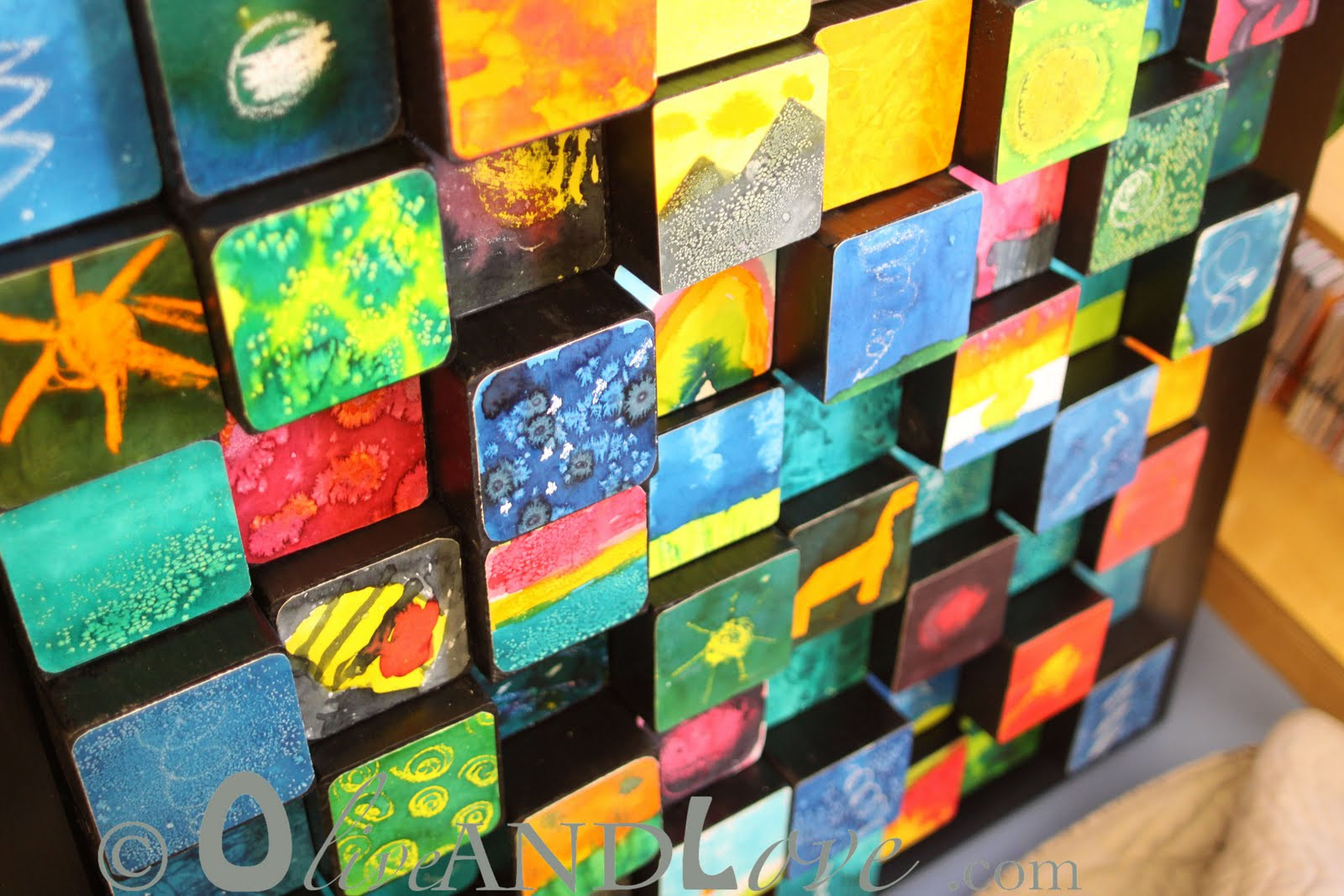 3D Art Projects For Kids
 Olive and Love 3D wooden blocks – Children’s Auction Art