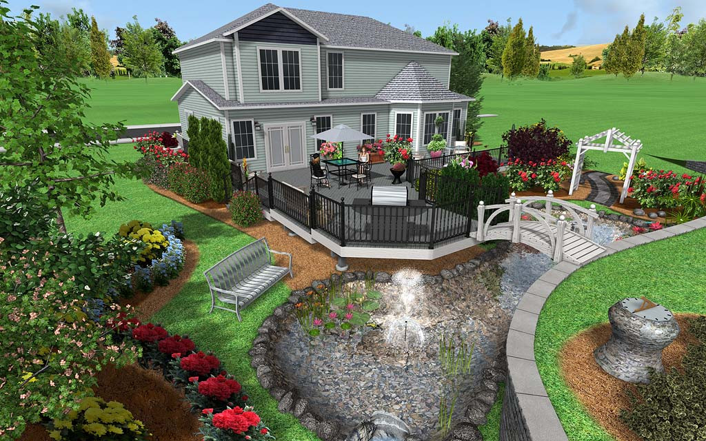 3D Landscape Design
 Landscape Design Software Image Gallery