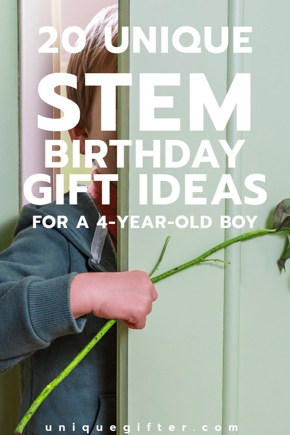 4 Year Old Birthday Gift Ideas
 20 STEM Birthday Gift Ideas for a 4 Year Old Boy Unique