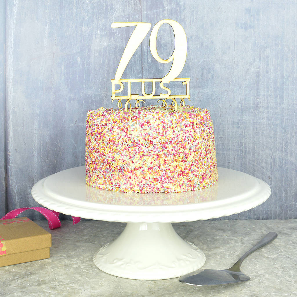 40th Birthday Cake Toppers
 40th birthday cake topper by pink and turquoise