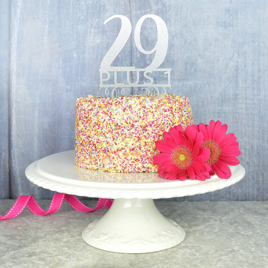 40th Birthday Cake Toppers
 40th birthday cake topper by pink and turquoise