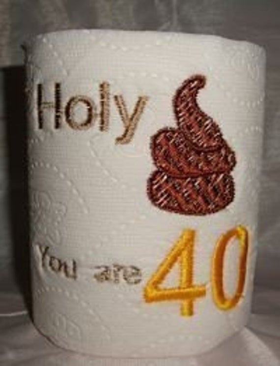 40Th Birthday Gag Gift Ideas
 40th Birthday Gag Gift Funny Toilet paper