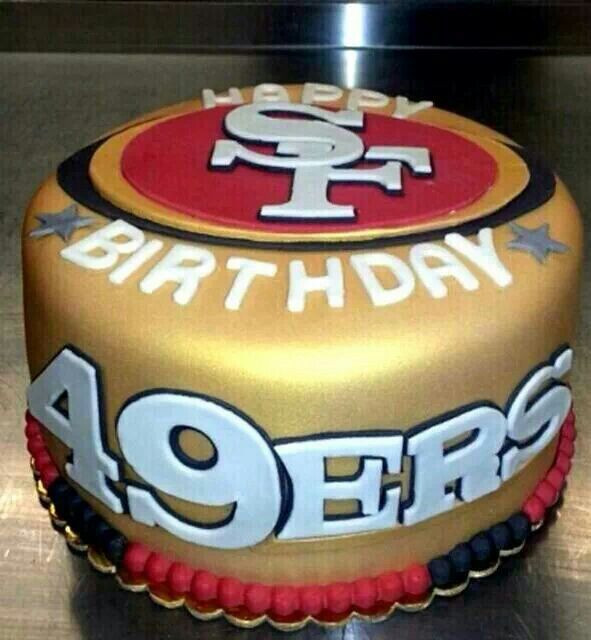 49ers Birthday Cakes
 1000 images about 49ers Cakes on Pinterest