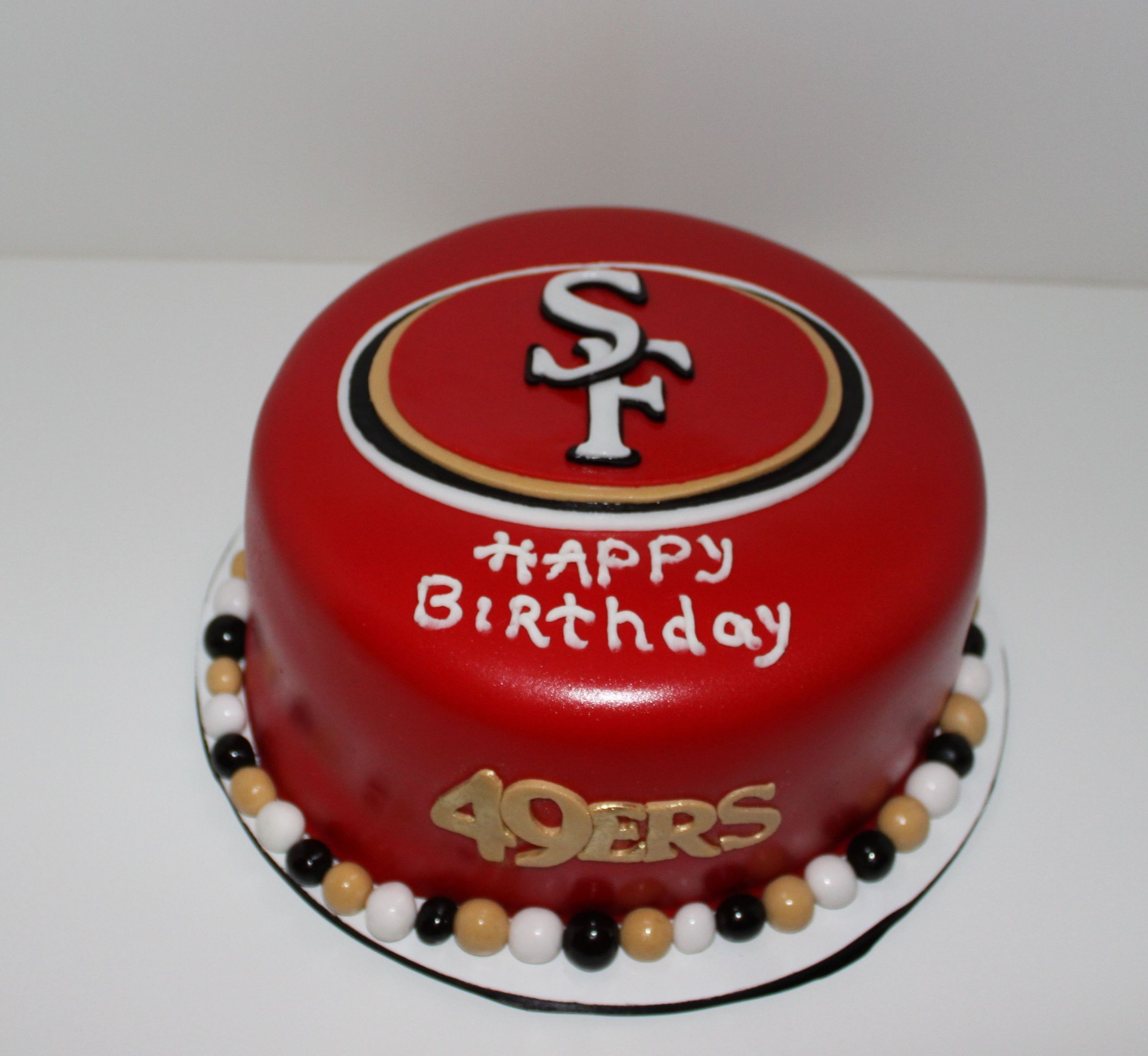 49ers Birthday Cakes
 San Francisco 49ers cake Cakes by Christina