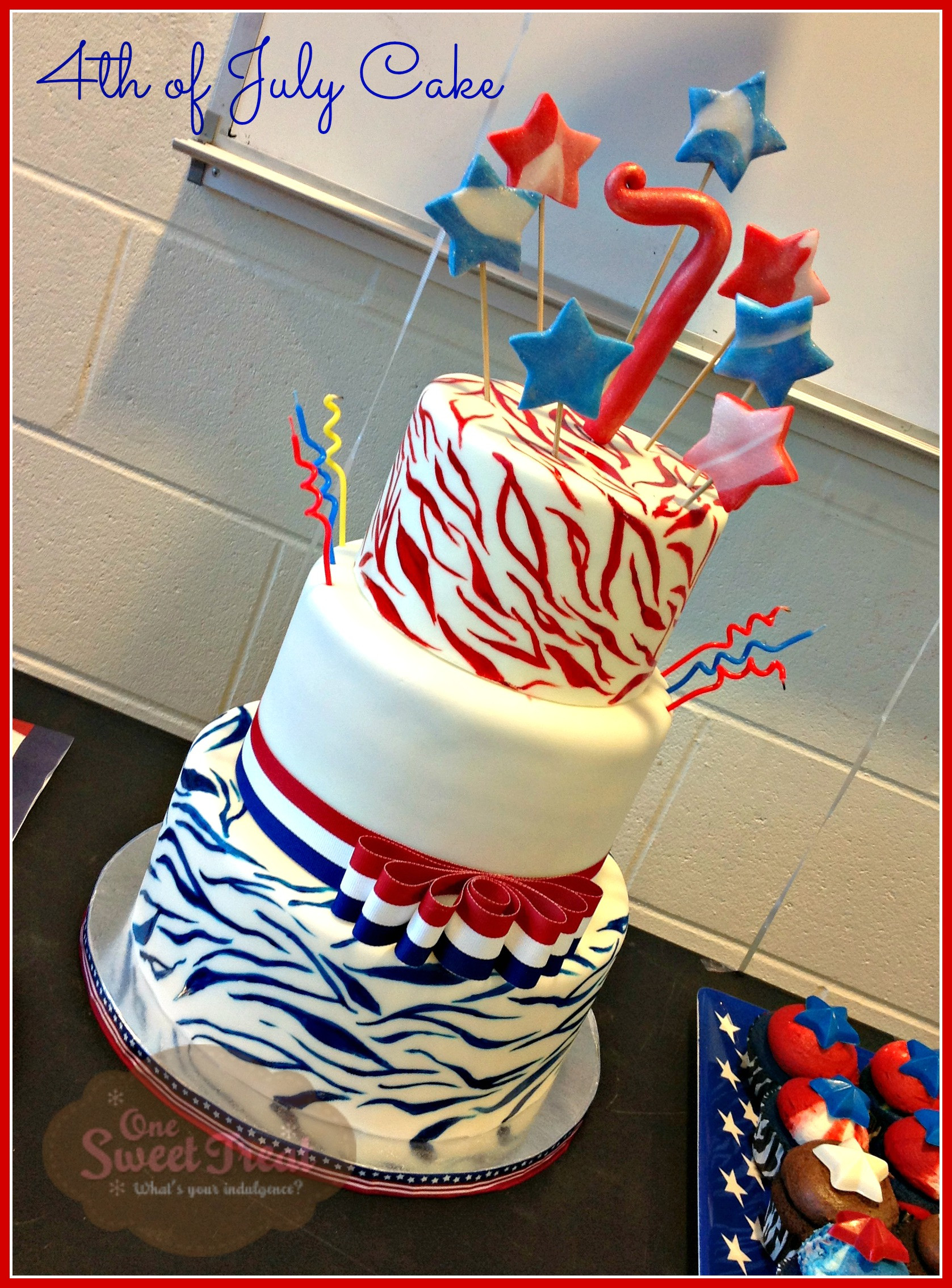 4th Of July Birthday Cakes
 e Sweet Treat 4th of July Birthday