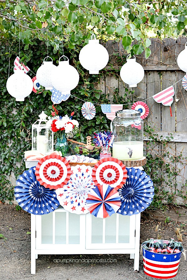 4th Of July Birthday Party Ideas
 Fourth of July Party Decorating Ideas A Pumpkin And A