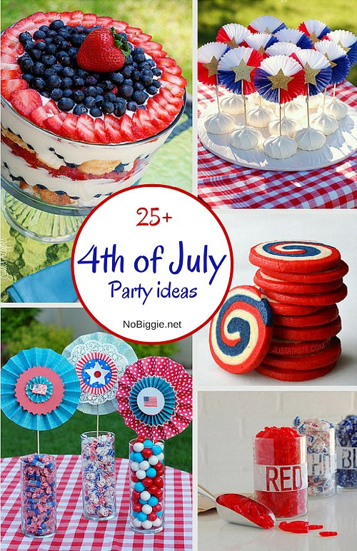 4th Of July Birthday Party Ideas
 25 4th of July Party ideas NoBiggie