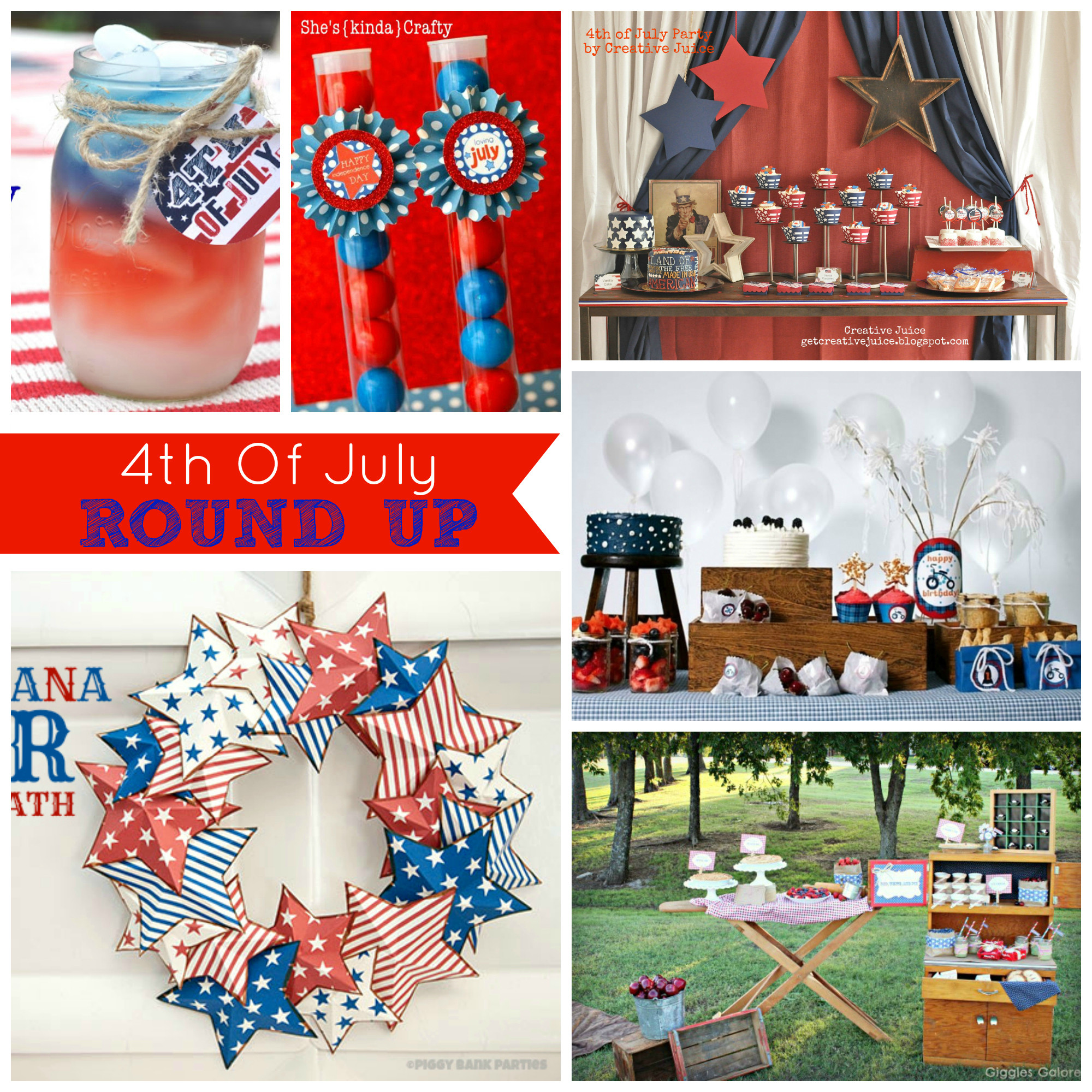 4th Of July Birthday Party Ideas
 Cupcake Wishes & Birthday Dreams Weekly Round Up 15