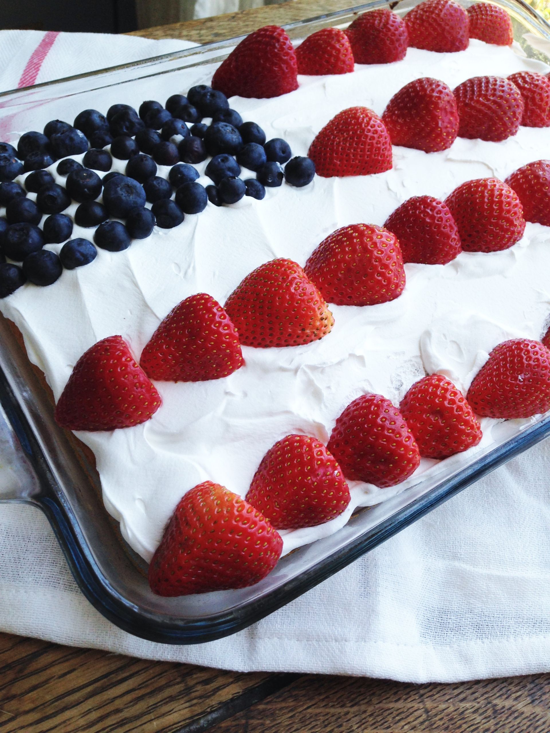 4Th Of July Cake Recipes
 Fourth of July Independence Day Flag Cake