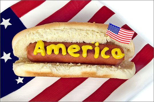 4Th Of July Hot Dogs
 Playful patriotic Fourth fare Boston